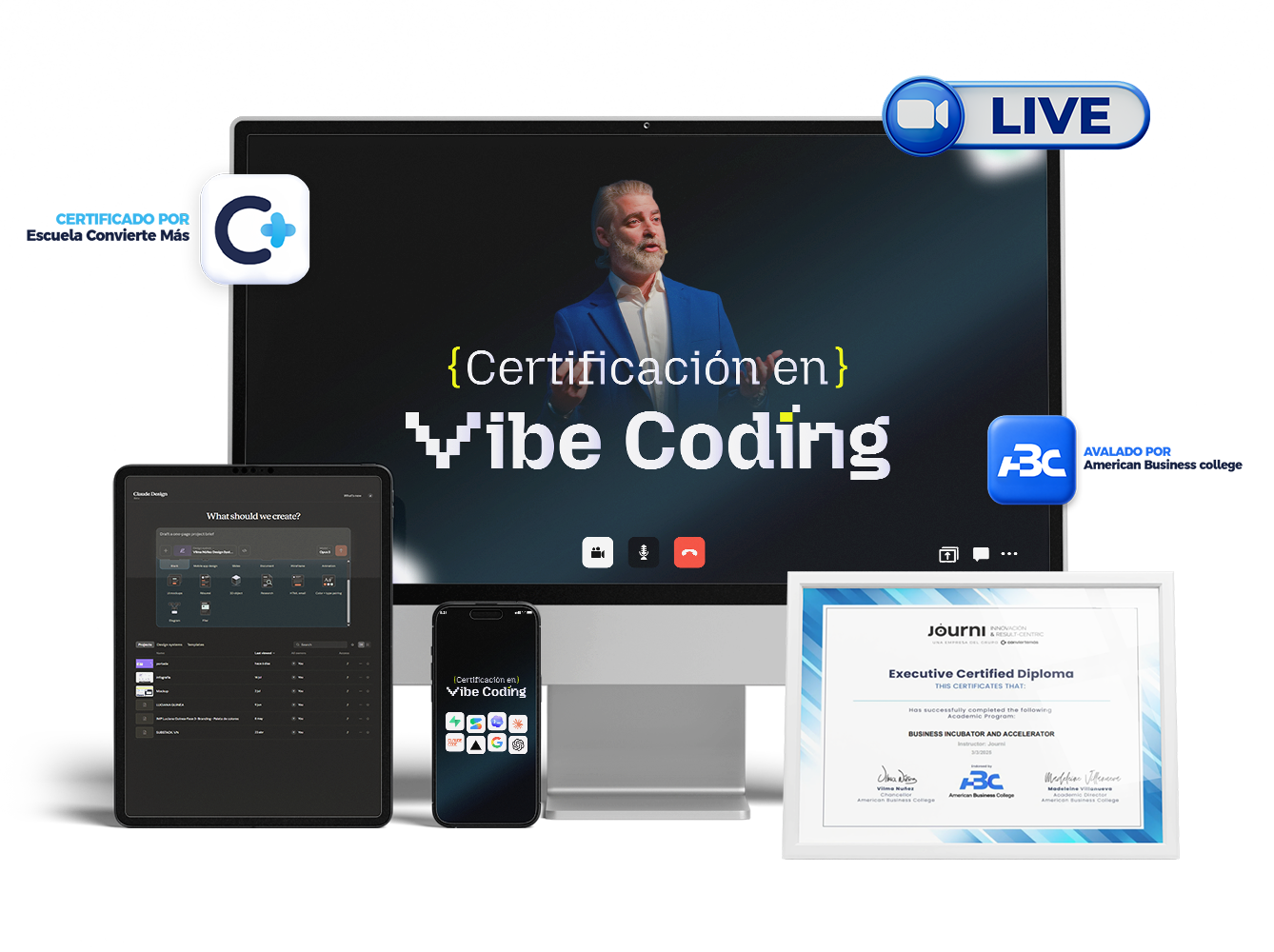 Mockup Certificación en Vibe Coding