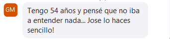 Testimonio de estudiante 6