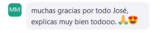 Testimonio de estudiante 7