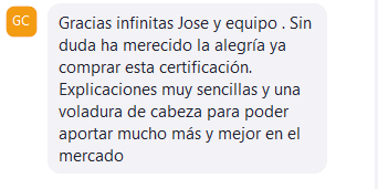 Testimonio de estudiante 8