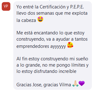 Testimonio de estudiante 18