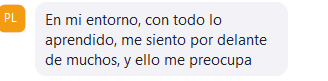 Testimonio de estudiante 22