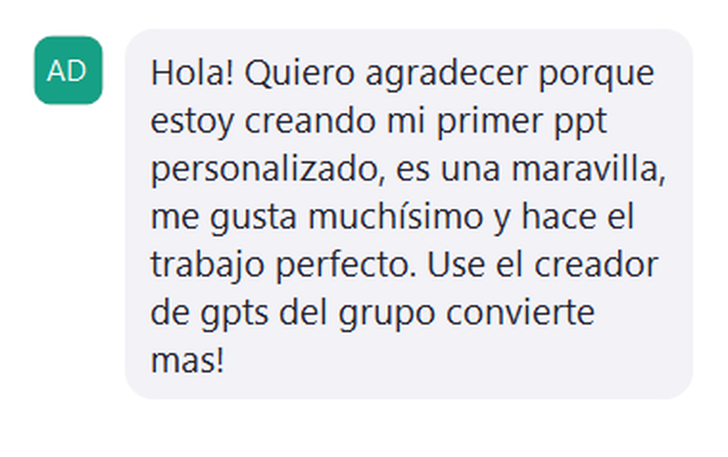 Testimonio de estudiante 23