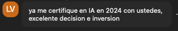 Testimonio de estudiante 28